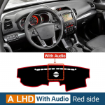 Kia Sorento 2 XM 2009 2010 2011 2012 jaoks Auto Armatuurlaua Kate V&auml;ltida Valgust Padi P&auml;ikesesirm Anti-UV Vaibad Libisemiskindel Anti-UV Matt