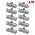 10 tk Plastikust Mesindus Mesilaste P&otilde;genemisvastane K&auml;rbsevastane Jooksuvastane Augud Vahepuks Seadmed T&ouml;&ouml;riist