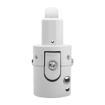 Rolleri kokkupandav varda alus alumiiniumsulamist kokkupandavad varuosad Xiaomi M365 elektrilise rolleri kokkupandava vardaaluse jaoks valge