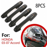 For Honda Accord 7 Gen 2003-2007 T&auml;iendus s&uuml;sinikkiust v&auml;rvi auto v&auml;lisilme taaspaigaldamine uksek&auml;epideme katte trimmi &uuml;lekate auto