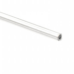 304 roostevabast terasest kapillaartoru l&auml;bim&otilde;&otilde;t 4 mm x 2 mm, pikkus 250 mm metallist t&ouml;&ouml;riist