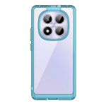 Xiaomi Redmi Note 14 Pro &uuml;mbrise l&auml;bipaistev luksuslik silikoonkate Redmi Note 14 Pro &uuml;mbrise TPU kaitsja Redmi Note 14 Pro kaane jaoks Redmi Note 14 Pro 4G j&auml;rve sinine v&auml;rv