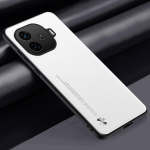 Lihtne nahast &uuml;mbris VIVO IQOO Z9 Turbo Z8 Z8X Z7X Z7 IQOO Neo 9 8 7 5 5S IQOO 12 Pro 11 9 Pro luksuslik k&otilde;va telefoni kaitse&uuml;mbris For IQOO Z9 Turbo valge