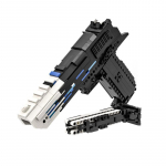 900 tk CSGO Seeria Raske Black Desert Eagle Ehitusklotside Komplekt &Uuml;he lasuga p&uuml;stol DIY Klotsid M&auml;nguasjad poistele J&otilde;ulukink