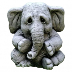 Mood Resin k&auml;sit&ouml;&ouml; Realistlik kaasaskantav armas Elephant