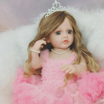 55 cm Reborn Baby Doll Full Silikoonist keha Vin&uuml;&uuml;l vasts&uuml;ndinud m&auml;nguasi T&uuml;drukule Printsess Bebe kaasas olev m&auml;nguasi