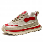 Meeste kingad Briti stiilis jalutusketsid Meeste mood Vabaaja kets Meeste talv T&auml;navastiil Platvormkingad Meeste punk 41 beež