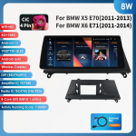 Ossuret 10.25 Carplay Android 13 Autoradio BMW X5 E70 X6 E71 CCC CIC autode nutikate s&uuml;steemide raadiole GPS-navigaator Stereo DSP SWC Bluetooth P&otilde;hi&uuml;ksus 8W 8G 128G