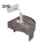 Reguleeritav mullivanni kandik-laud topsihoidja ja telefonistendiga enamiku t&auml;ispuhutavate basseinide ja mullivannide jaoks Oluline mullivanni tarvik t&auml;iskasvanutele hall