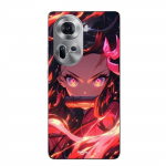 Coque de t&eacute;l&eacute;phone - Maniacase - Oppo Reno 11 5G - Silicone - Souple - Demon Slayer Nezuko Kamado