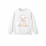 2025 MINISO Laste R&otilde;ivad Armsad Cinnamorolli kapuutsiga pusad Joonisfilm Anime Perifeersed Poiste ja T&uuml;drukute &Uuml;mara kaelusega Pullover kevadiseks ja s&uuml;giseseks hooajaks 120 hall v&auml;rv