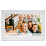 Digitaalne pildiraam FRAMEO Wi-Fi Puutetundlik IPS-ekraan 10 16GB Denver PFF-1015W, Denver valge
