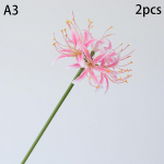 Pulmad Roosa Punane &Auml;mblikuliilia Siidist Simulatsioonlill Kontori Kaunistus 67Cm Kunstlikud Punased &Auml;mblikuliiliate Oksad Punased Lilled