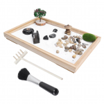 Liivaaia komplekt Zen Jaapani Mini Meditatsiooni Lauaplaadi Kaunistus Aksessuaar Kodu Kontori jaoks