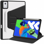 Kaitsekate Lenovo Idea Tab Pro 12.7'' jaoks, 360 kraadi p&ouml;&ouml;rlev kaitsealus, nutikas l&auml;bipaistev tagak&uuml;lg automaatse &auml;rkamise/une funktsiooniga Lenovo Idea Tab Pro must