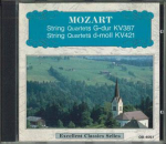 CD AMADEUSI KEELPILLIKVARTETT) - Mozart Keelpillikvartetid G-duur Kv387/ OB4051 DAIICHI KIKAKU Jaapan Klassikaline Kasutatud