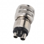 Dental High Speed Handpiece Tubing Hose Adapter Changer Conversion Universal 4 to 2 Hole Dental Handpiece Adapter