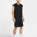 Nike Sportswear Varrukateta Mugav Pullover Vabaaja L&otilde;tv Spordivest Meeste Topid Must II1856-010 XL