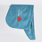 Magic Microfiber Shower Cap Tikandid K&auml;ter&auml;tik Vannim&uuml;tsid Kuivad Juuksem&uuml;tsid Kiiresti Kuivav Pehme daami Turbanipea jaoks sinine