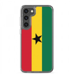 Coque T&eacute;l&eacute;phone &ndash; Samsung &ndash; Galaxy S10e &ndash; Drapeau Ghana &ndash; Souple &ndash; mitmev&auml;rviline