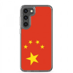 Coque T&eacute;l&eacute;phone &ndash; Samsung &ndash; Galaxy S23 Ultra &ndash; Drapeau Chine &ndash; Supp &ndash; Mitmev&auml;rviline