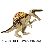 2025 Jurassic Dinosaurs Maailmapark Spinosaurus Baryonyx Therizinosaurus Indominus Rex Ehitusklotsid Tellised Laste J&otilde;ulukingitused pronksi