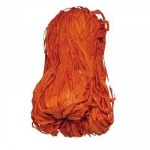Raphia V&eacute;g&eacute;tal - Non sp&eacute;cifi&eacute; - Orange - 50g - Ignifug&eacute; - D&eacute;coration