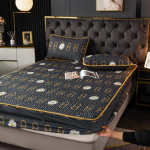 Veekindel tepitud voodilina ja madratsikaitse - Libisemiskindel, k&otilde;ik-h&otilde;lmav &uuml;hes t&uuml;kis kate 200*220cm, 1.1kg