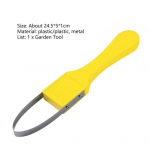 K&auml;sitsi silmusega umbrohut&otilde;rjemasin k&auml;sitsi l&otilde;igatud umbrohujuured metallist teravate teradega umbrohu eemaldaja &otilde;uetarvikud 1PCS