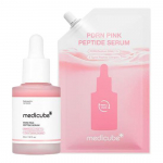 MediCube Salmon PDRN Pink Ampoule Set &ndash; Original 30ml + Refill 50ml, Intensive Blemish & Lifting Care, Korean