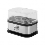 Elektriline 6 muna mahutavusega munakeetja BPA-vaba Lihtne puhastada Multifunktsionaalne omletivalmistaja Kiire munakeetja automaatse v&auml;ljal&uuml;litusega EU