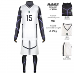 Anime Blue Lock S&auml;rk Jalgpalliklubi Spordir&otilde;ivad T-s&auml;rk Mehed Isagi Yoichi Cosplay Kost&uuml;&uuml;m Chigiri Rensuke Kunigami Bachira Meguru L