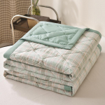 Suvine tekk pestav puuvill, pehme ja mugav kliimaseade &uuml;hekohaline / suur / &uuml;lisuur / voodipesu 180*200cm