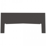 Steel log burner KARI 95 hearth plate