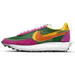 sacai x Nike LDWaffle Pine Green Unisex tossud Pink Clay-Orange-Del-Sol-Sail BV0073-301 37.5