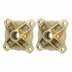 1 paar 4 naastuga 24T hammaslatiga tagasilla rattarummud 25mm 125cc 150cc 200cc Go Kart ATV Quadile