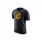 Nike Golden State Warriors Stephen Curry Graafiline Puuvillane &Uuml;mmarguse Kaelusega T-s&auml;rk Meeste Topid Must DA7375-013 S