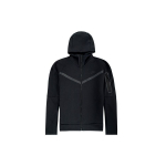 Nike Tech Fleece t&auml;ispikk lukuga kapuutsiga pusa must meeste &uuml;laosad CU4489-010 XL