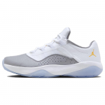 Air Jordan 11 CMFT Low Cement Topaz Gold Meeste tossud Hall Valge Tsemendihall CW0784-107 40