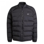 Adidas Originals SST &Uuml;hev&auml;rviline Logomuster V&auml;litingimustes Vabaaja Spordijope Soe T&otilde;mblukuga Seisukrae Meeste Jope Must IZ1841 S