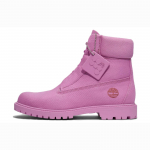 Pangaia X Timberland Veekindlad 6-tollised Suede Soojad Vastupidavad L&uuml;hikesed V&auml;lisjalatsid Naiste saapad Roosa A5XYF661 37.5