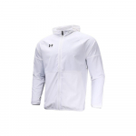 Under Armour Vabaaja Spordist &Uuml;hev&auml;rviline Hingav Kapuutsiga Kootud Jakk Meeste jakid Valge 22500404-100 L