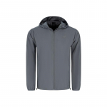 Asics Sports Lifestyle Seeria Kapuutsiga T&otilde;mblukuga &Uuml;hev&auml;rviline Pikkade Varrukatega Jakk Meeste Jakid Tumehall 2011D426-021 XL