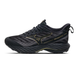 Mizuno Wave Rider Gtx 2 Summutus Vastupidav Hingav Libisemisvastane Madala s&auml;&auml;rega Jooksujalatsid Meeste toss Must Kuld J1GC248201 40