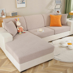 Elastne Lihtne Jacquard Diivanikate Libisemiskindel Lihtne Kaasaegne Diivanikate K&otilde;ikeh&otilde;lmav universaalne kate Four Seasons Universal 65-85cm*65-95cm*5-20cm khaki