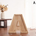 26 T&auml;hestik Rahakassa M&uuml;ndi Raha P&otilde;rsakassa Puidust T&auml;ht Hoiukarp Lauakaunistus Kodukujundus K&auml;sit&ouml;&ouml; Lastele