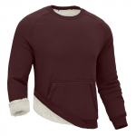 Kapuutsiga sporditreeningkost&uuml;&uuml;m Unisex jooksuriided pikkade varrukatega pullover Pusad Pusa XL veini