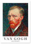 Plakat van gogh portret 30x40 cm