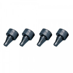 GIVI Z126A 90606 Tagakasti Osad Aluse Kummikomplekt 4 tk Height 9.5mm must