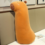 Pehme Kapibara Padi Pl&uuml;&uuml;s M&auml;nguasi Nukk Kapibara Nukk T&uuml;druk Magamine Rahustav Kaltsunukk Nukk 80cm